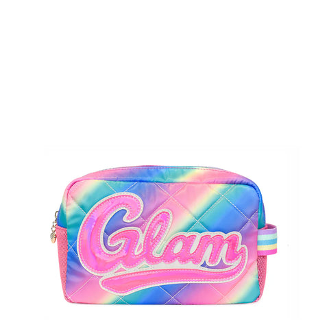 OMG Accessoires Glam Ombre Quilted Pouch