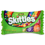 IScream Sour Skittles Packaging Fleece Plush
