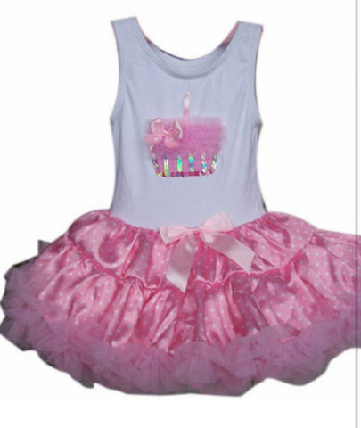 Popatu Pink Cupcake Petti Dress