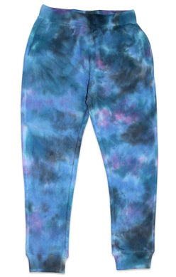Candy Pink Galaxy Tie Dye Joggers