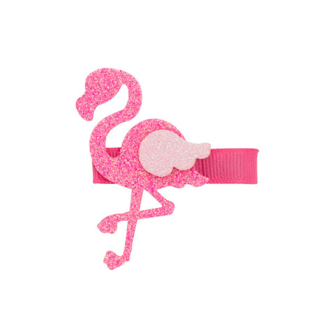 Wee Ones Glitter Flamingo Hair Clip