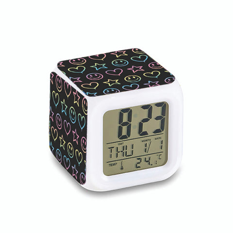 Top Trenz Drip LED Color Changing Alarm Clock