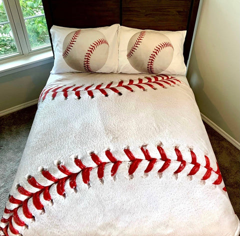 Baseball  5 Pc Twin Bed Set
