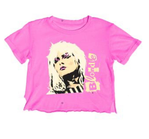 Rowdy Sprout Electric Pink Blondie T-shirt