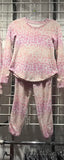 Erge Soft Pink Cheetah Long Sleeve Shirt or Leggings