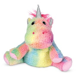 IScream Rainbow Unicorn Weighted Stuffed Animal