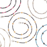 Top Trenz Beaded Mask Chains 25" with safety breakaway clip - Teen/Adult Size