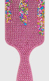 Iscream Rhinestone Sprinkles Paddle Hair Brush