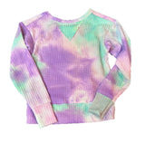 Waffle Tie Dye Purple Multi Skort Or Top