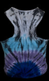 Erge Tie Dye Rayoflight Skort Or Ruched Back Tank