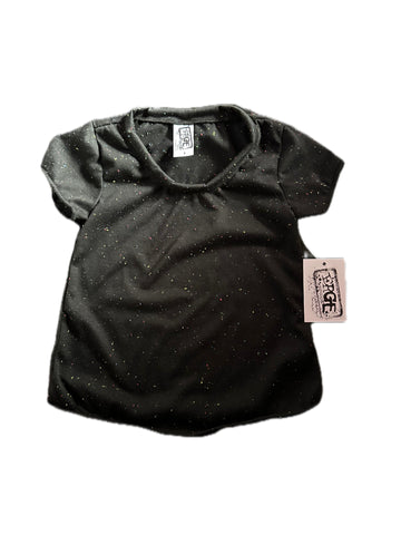 Erge Designs Speckled Black Tee
