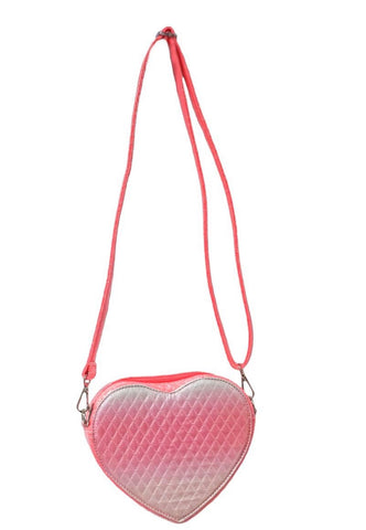 Bari Lynn Heart Crossbody Purse