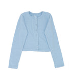 Flowers By Zoe Blue Hacci Pant, Top Or Cardigan