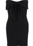 Gold Rush NYC Teddie Dress Black