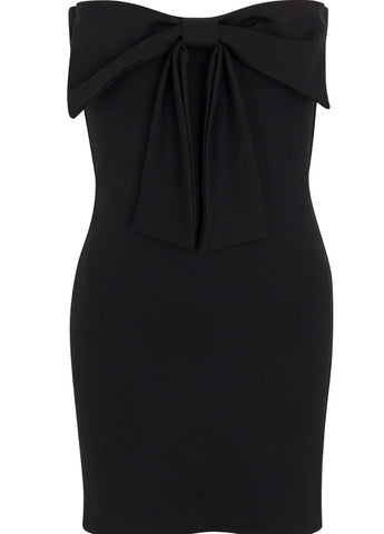 Gold Rush NYC Teddie Dress Black
