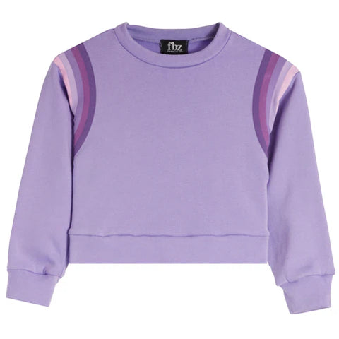 Flowers By Zoe Lavender Stripes Sweatpants Or Sweatshirt