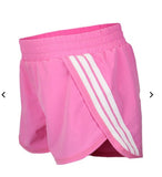 Flowers By Zoe Pink Shorts With White Stripes Or White Tank With Pink Heart