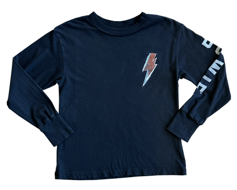 Rowdy Sprout Bowie Bolt Long Sleeve Tee