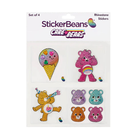 Stickerbeans Care Bears 2 Set Of 4