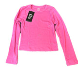 Flowers By Zoe Pink Ruffle Studded Heart Skirt Or Long Sleeve Top