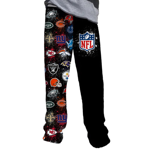 Penelope Wildberry Football Fuzzy Lounge Pants