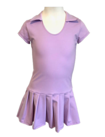 Erge Alo Inspired Lavender Cap Sleeve Romper