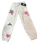Flowers By Zoe Light Gray Sweatshirt Or Sweatpants
