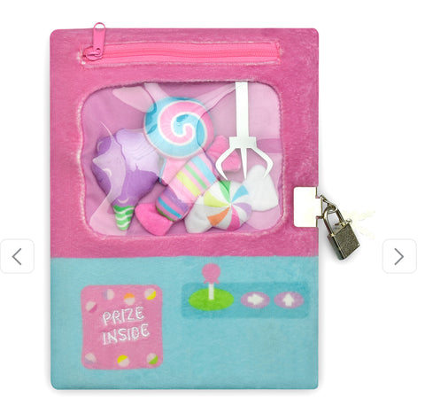 Claw Machine Lock And Key Journal