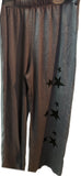 Firehouse Midnight Blue Waffle Sweatpants With Black Star