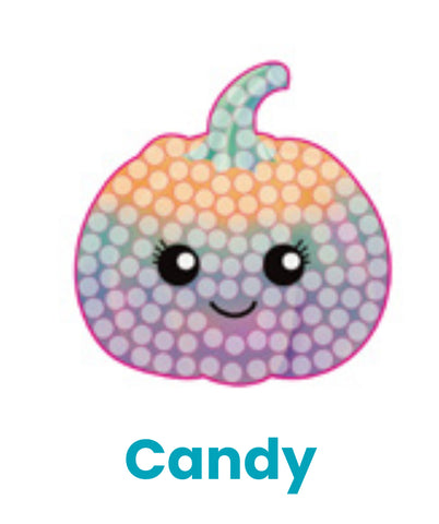 Candy Pumpkin Stickerbean