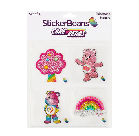 Stickerbean Care Bears Set Of 4