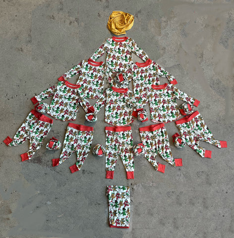 Grateful Dead Holiday Bears Bamboo Thermal Set
