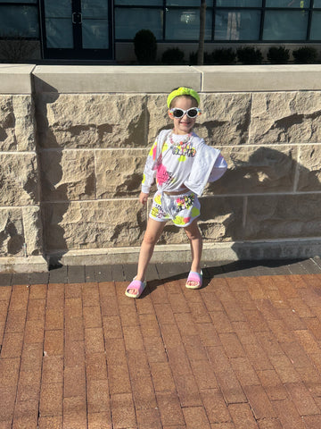 Flowers By Zoe Be Happy Graffiti Hoodie Or Tee Shirt