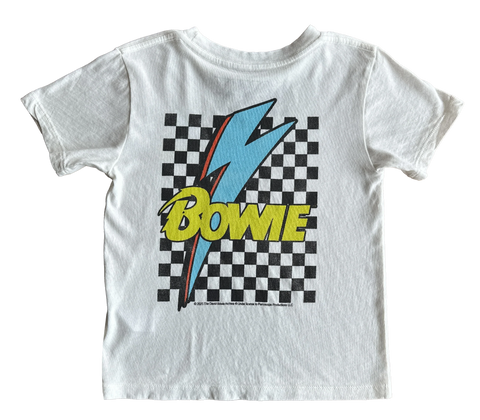 Rowdy Sprout Bowie Checkered Bolt Short Sleeve tee