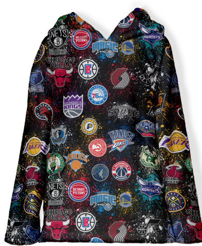 Penelope Wildberry NBA Basketball Fuzzy Lounge Hoodie
