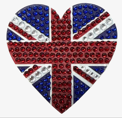 London Love Heart Stickerbean