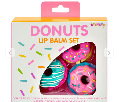 Iscream Donut Lip Balm Set
