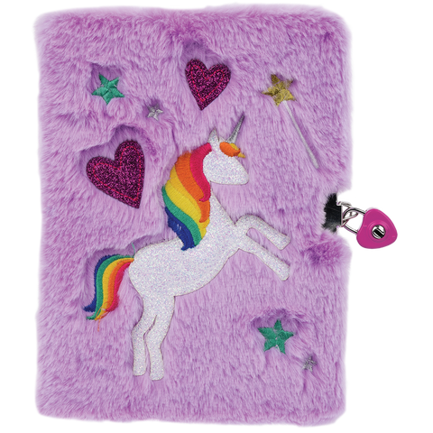 Magical Unicorn Lock And Key Journal