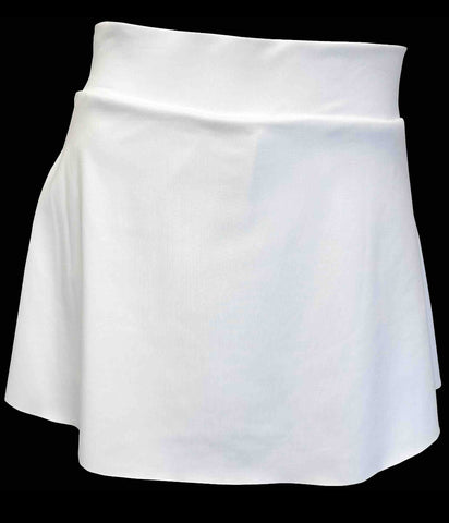 Erge Solid Yoga Skort Black /White