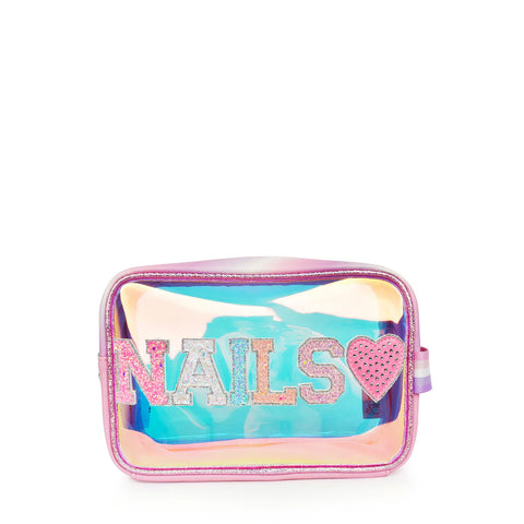 Omg Accessories Nails Clear Glazed Pouch