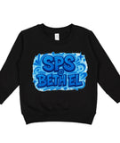 Steinberg Preschool at Beth El Blue Airbrush Crewneck Pullover