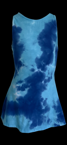 Erge Tie Dye Tank Dress Solarsystem