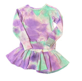 Waffle Tie Dye Purple Multi Skort Or Top