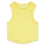 Cropped Racer back tanks
