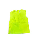 Erge Designs Pigment Washed Neon Lime Tank And Skort
