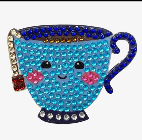 Stickerbean Chip Teacup
