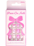 Bow Press On Nails