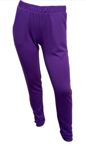 Erge French Terry Cargo Pant or Long Sleeve Zip Top Purple