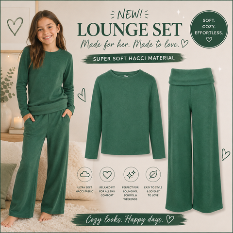 Flowers By Zoe Green Hacci Long Sleeve Top Or Pant