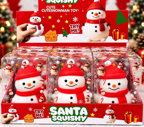 Christmas Snowman SLO Rising